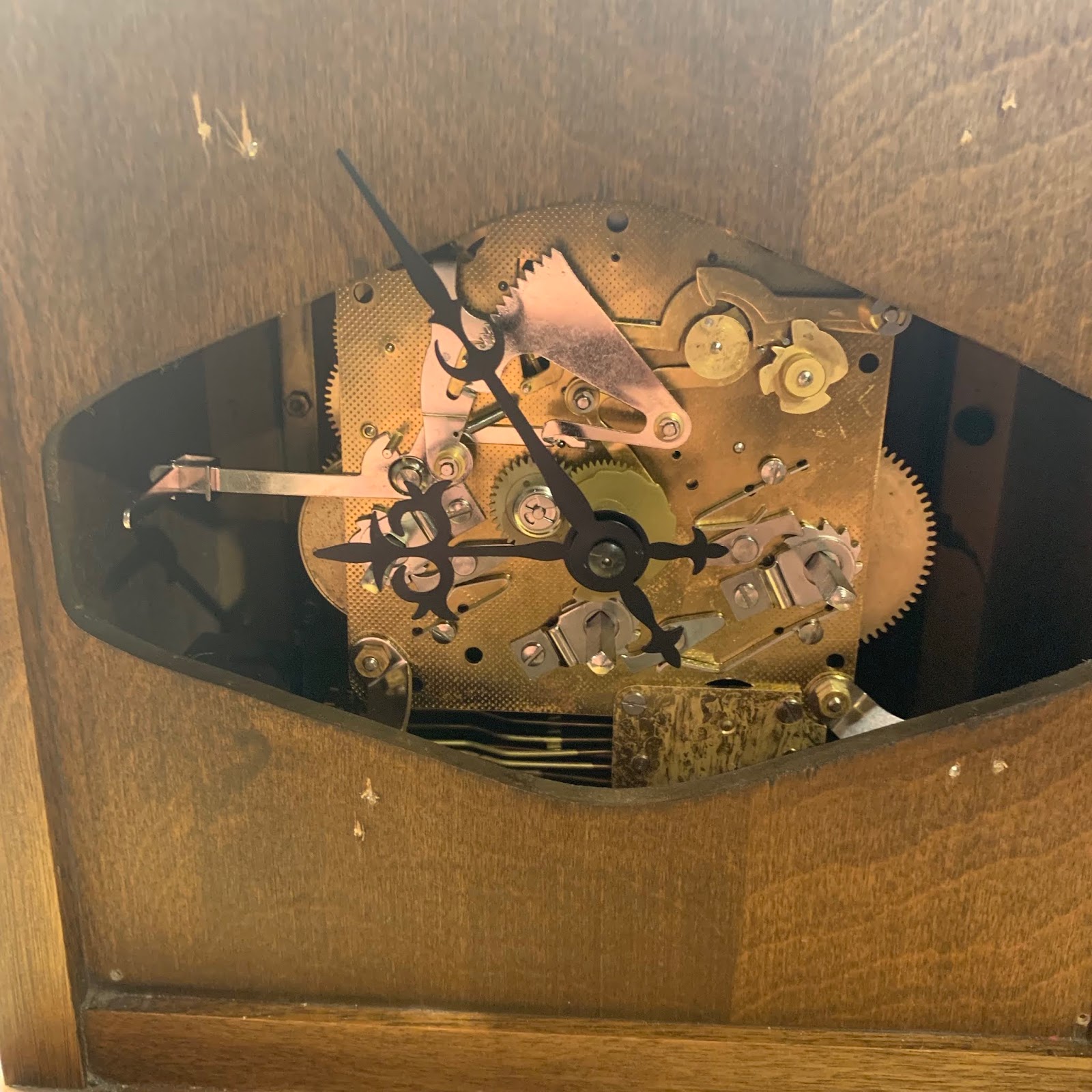 Vintage Hamilton Watch Restoration 1977 Hamilton Mantel Clock