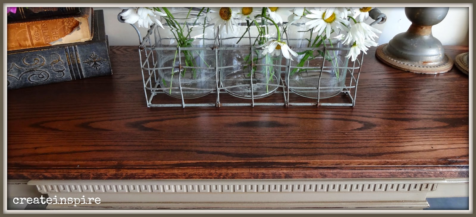 {createinspire} Repurposed Hutch Top