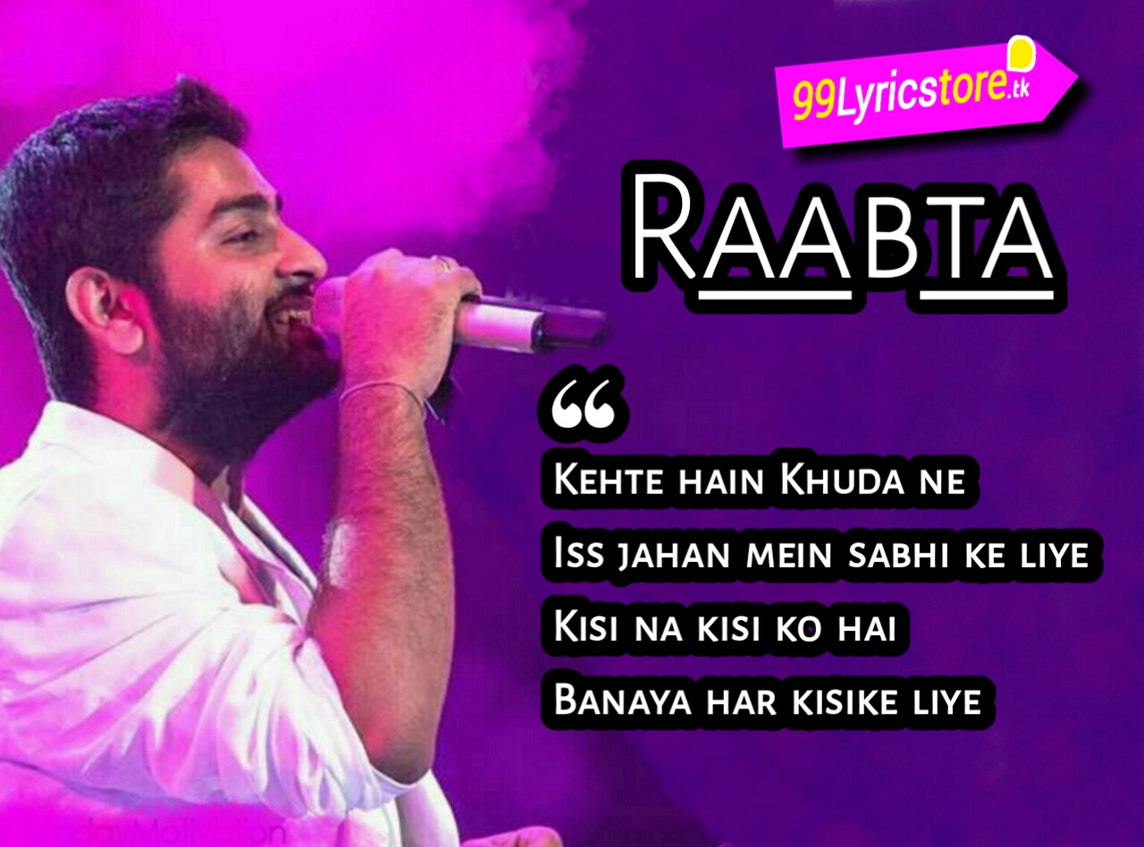 Raabta Lyrics Agent Vinod Arijit Singh Shreya Ghoshal Said Ali Khan Samjhawan, dekho aloy alo akash, parbona ami chaarte toke lt → hindi, bengali, urdu, punjabi → arijit singh (84 songs translated 151 times to 19 languages). raabta lyrics agent vinod arijit