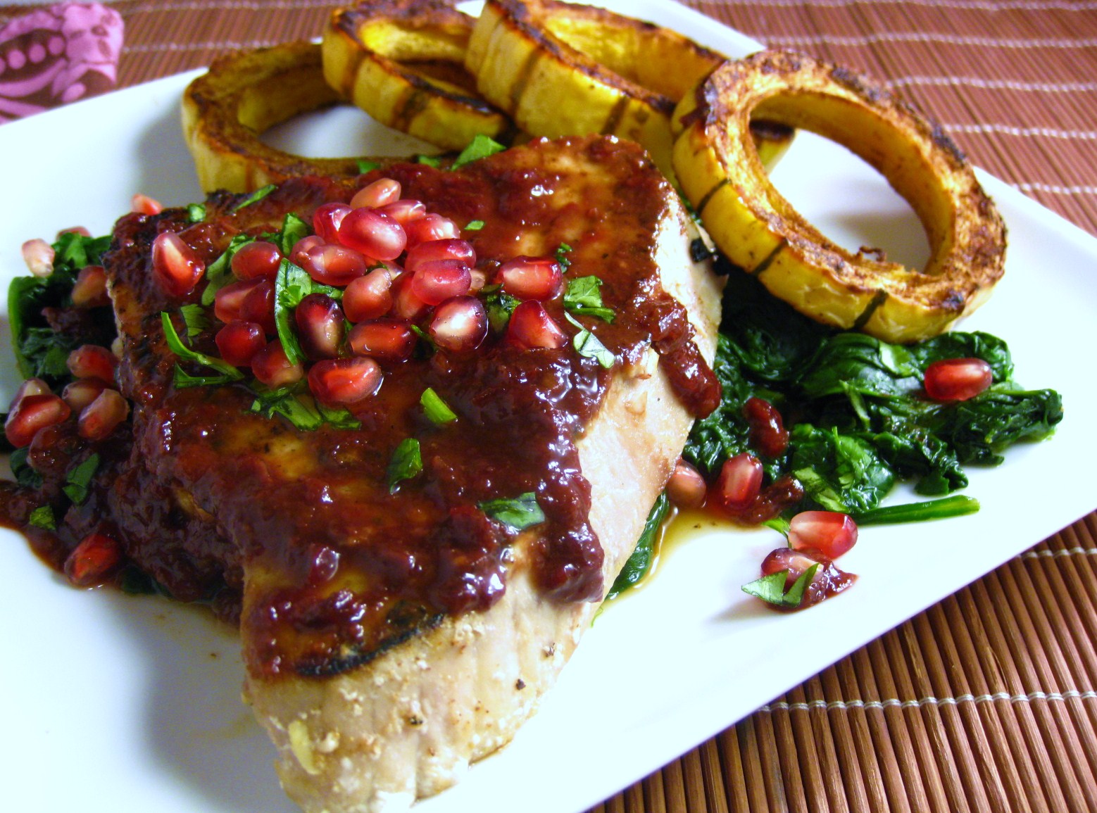 Tink Tank Swordfish with ChiliGarlic Glaze