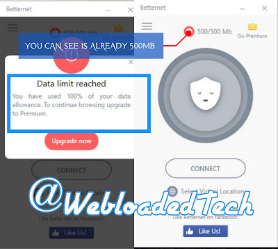 How To Bypass Daily Limit Betternet Vpn SocialPak 2.5GB Settings How To Bypass Daily Limit Betternet Vpn SocialPak 2.5GB Settings