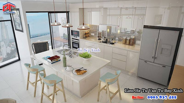 tủ bếp sang trọng tiện dụng tủ bếp sang trọng, tủ bếp đẹp, mẫu tủ bếp đa năng, mẫu tủ bếp tiện dụng, tủ bếp độc đáo
