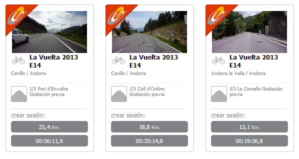 BKOOL Video real La Vuelta 2013. Etapa 14 Pirineos
