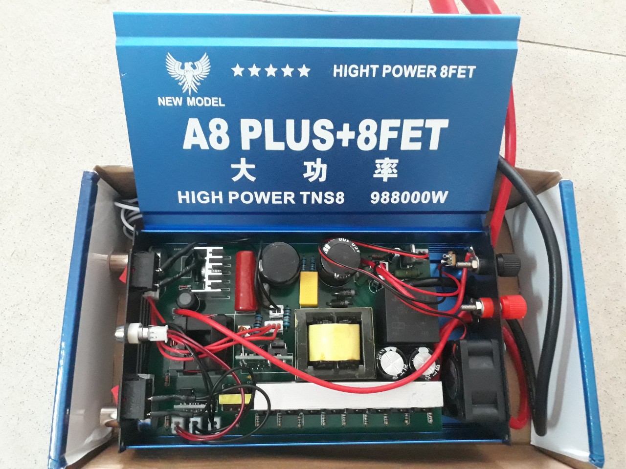 Máy Kích Cá 8 Fet Đại Bàng Xanh Bảng 2021 599K - Kích Cá Điện Tử 8 Fet 599K - Xiệt Cá Điện Tử Giá Rẻ - Công Ty Thương Mại Điện