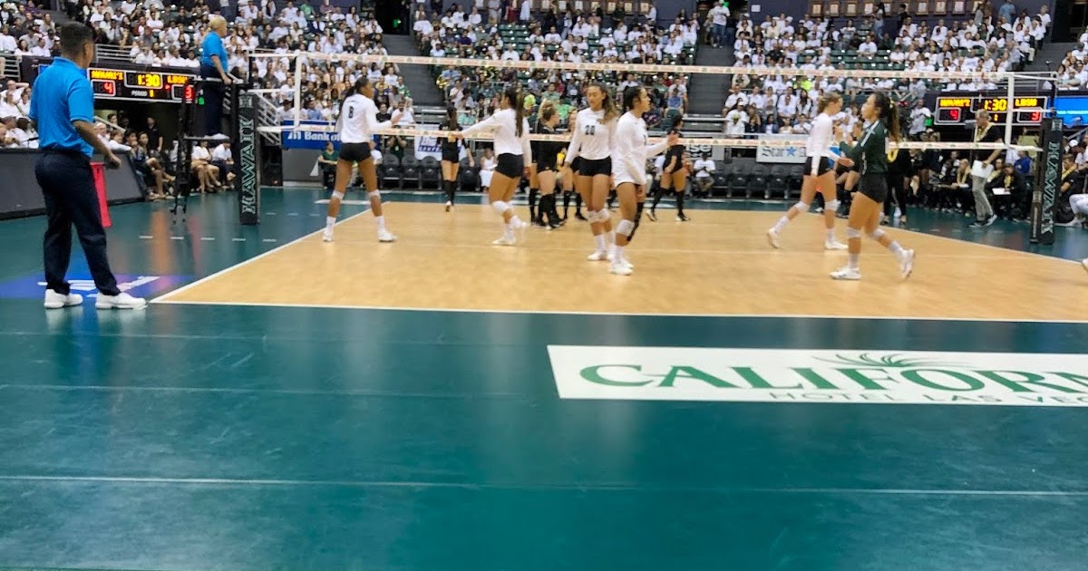 GREAT EATS HAWAII RAINBOW WAHINE VOLLEYBALL BIG WEST CHAMPS!