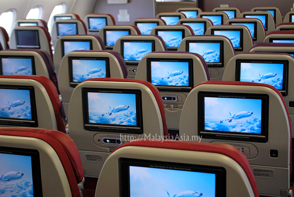 Interior pictures Malaysia Airlines Airbus A380