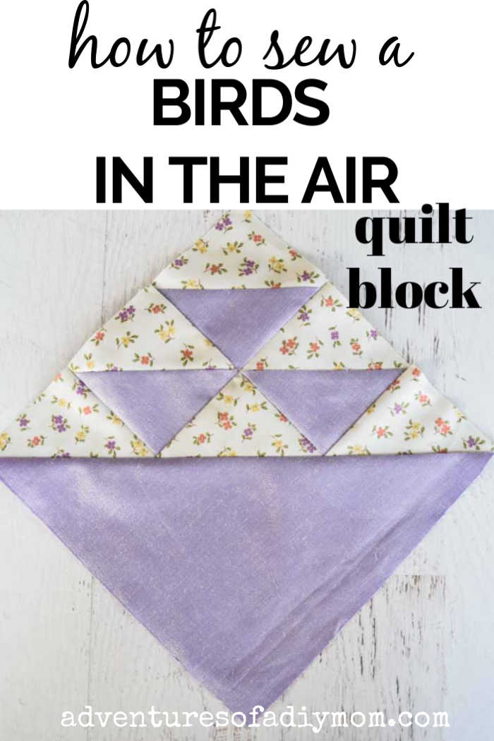 Birds in the Air Quilt Block Adventures of a DIY Mom