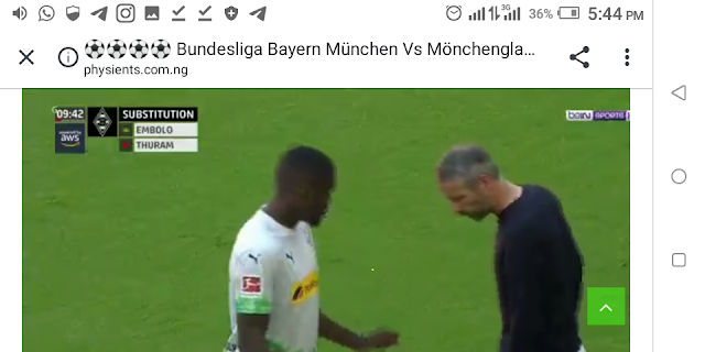 ⚽⚽⚽⚽ Bundesliga Bayern München Vs Mönchengladbach ⚽⚽⚽⚽