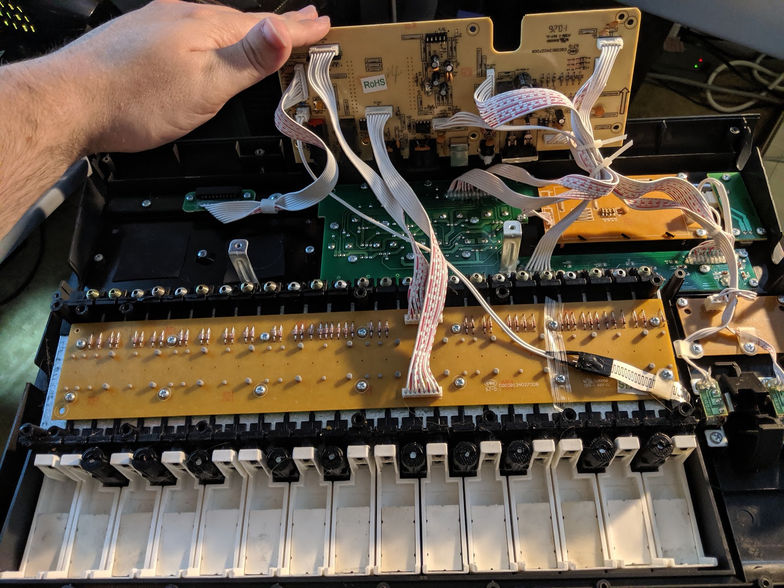 Undocumented Code Fixing a Broken Midi Keyboard