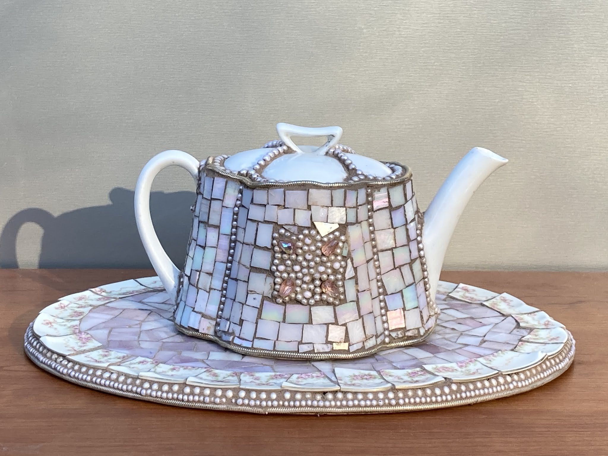 New Teapot Mosaic / my tea diary