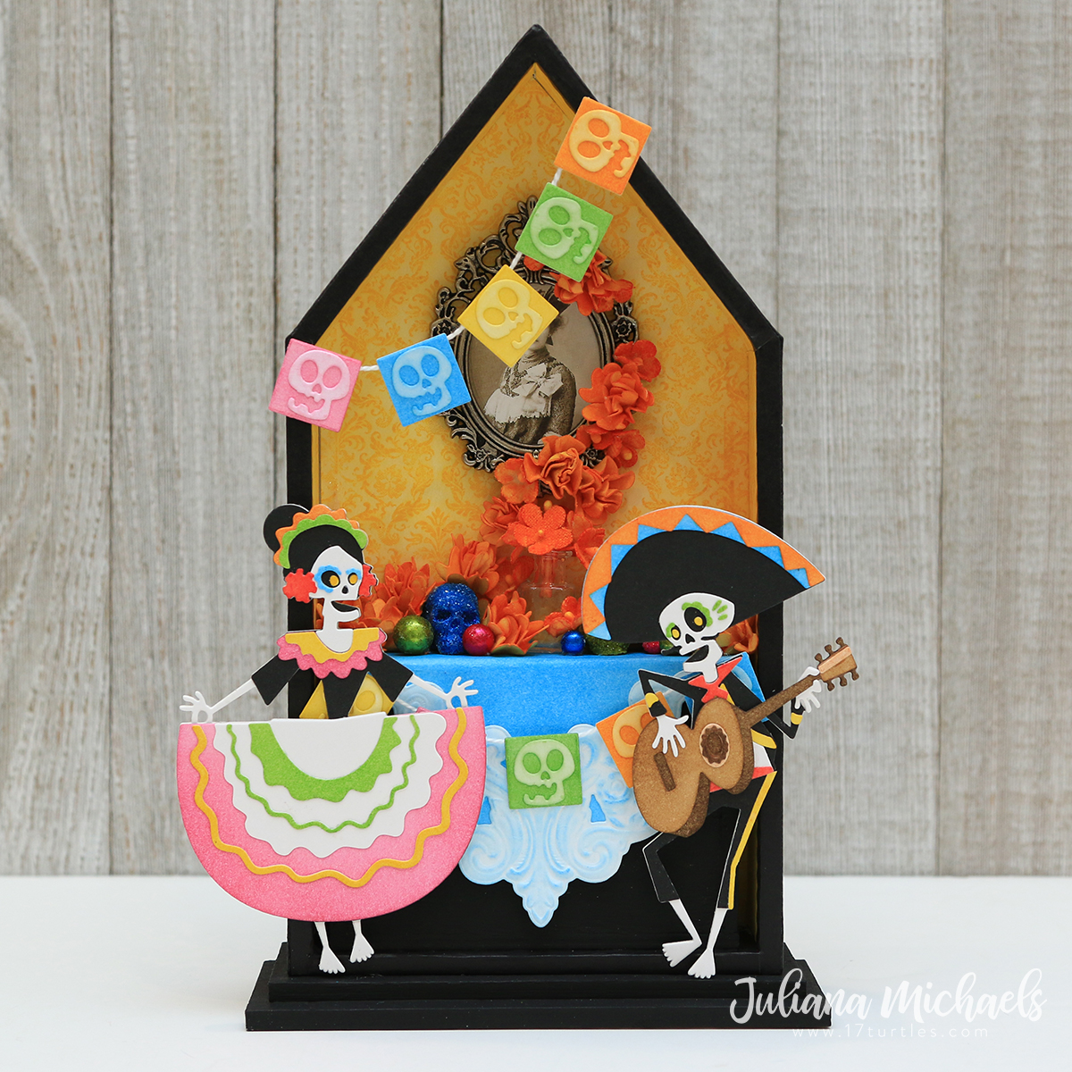Day of the Dead Shrine | Tim Holtz Sizzix Chapter 4 - 17turtles