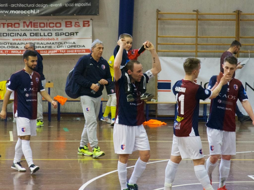 5IOMLA SPORT, Calcio a 5 B Imolese Kaos 1919, vittoria in rimonta