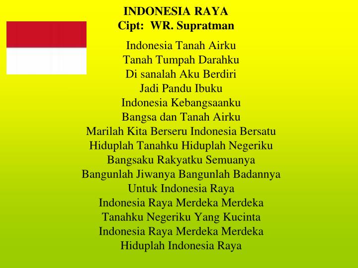 Anthem Indonesia Raya ~ Indonesian art