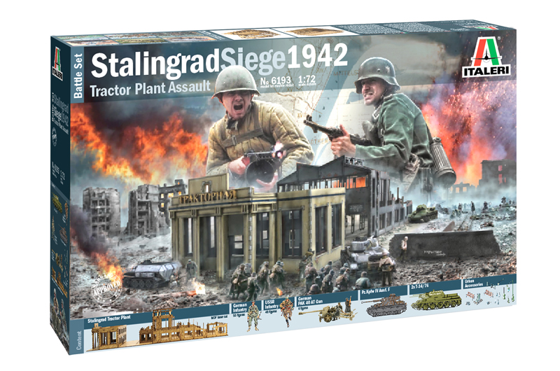 Preside Vieta Presepe E Fa Costruire Diorama Della Battaglia Di Stalingrado