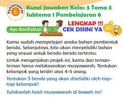 View Kunci Jawaban Tema 3 Kelas 6 Halaman 55 56 57 Photos