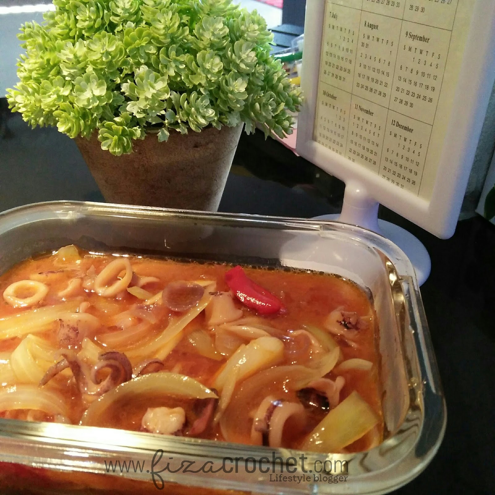 Sotong Masak Sos Mudah Dan Sedap, Anak-Anak Pun Suka