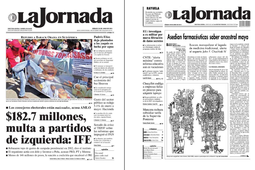 Noticias Guerrer S Sme Periódico La Jornada 29 Junio 2013