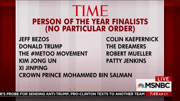 Image result for time magazine's person of the year possibilities