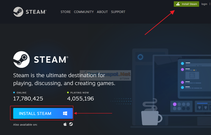 Как установить Steam на ПК с Windows