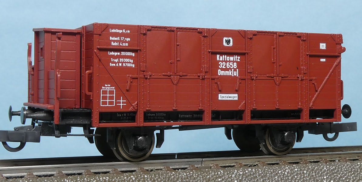 プロイセン王国邦有鉄道 K. P. St. E. コークス貨車 Ommk(u
