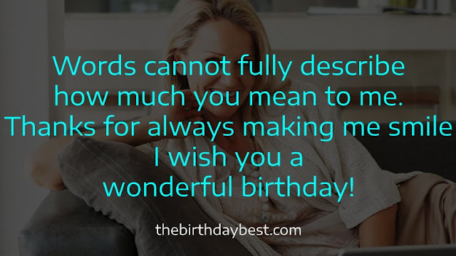 Birthday Wishes for Older Woman