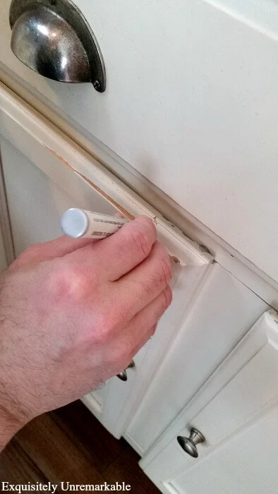 How To Fix Chipped Cabinets