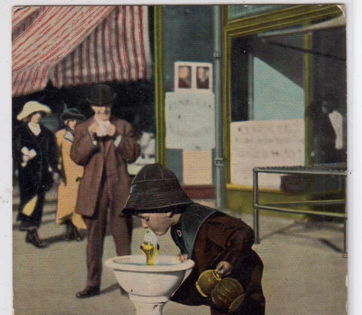 Rachel's SLC History Sanitary Drinking Fountains Were Once Throughout the Downtown Business