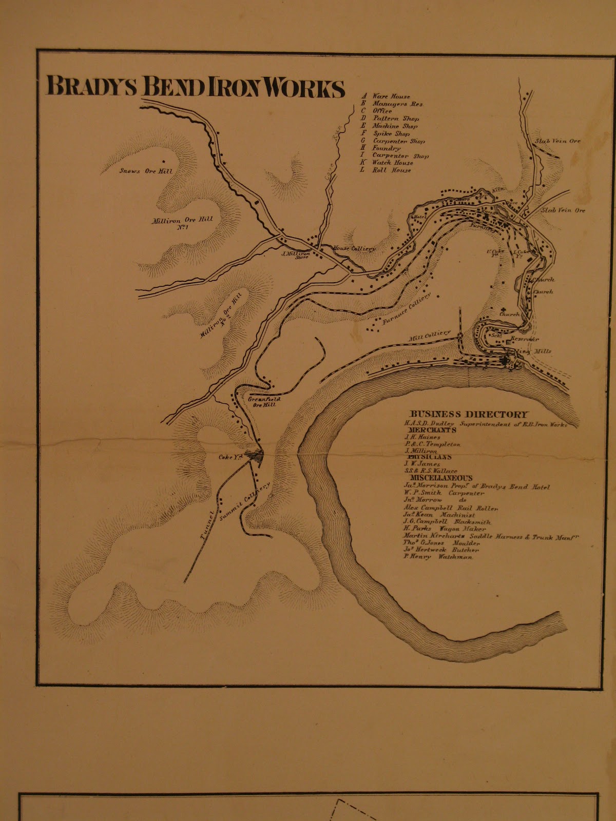 Old Industry of Southwestern Pennsylvania Brady's Bend Iron Works