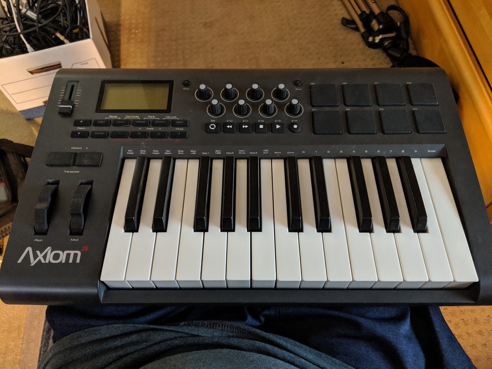 Undocumented Code Fixing a Broken Midi Keyboard