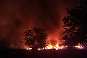 Terjadi Kebakaran hebat melanda Pasar TPO Tanjungbalai Dini Hari