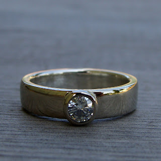 moissanite ring