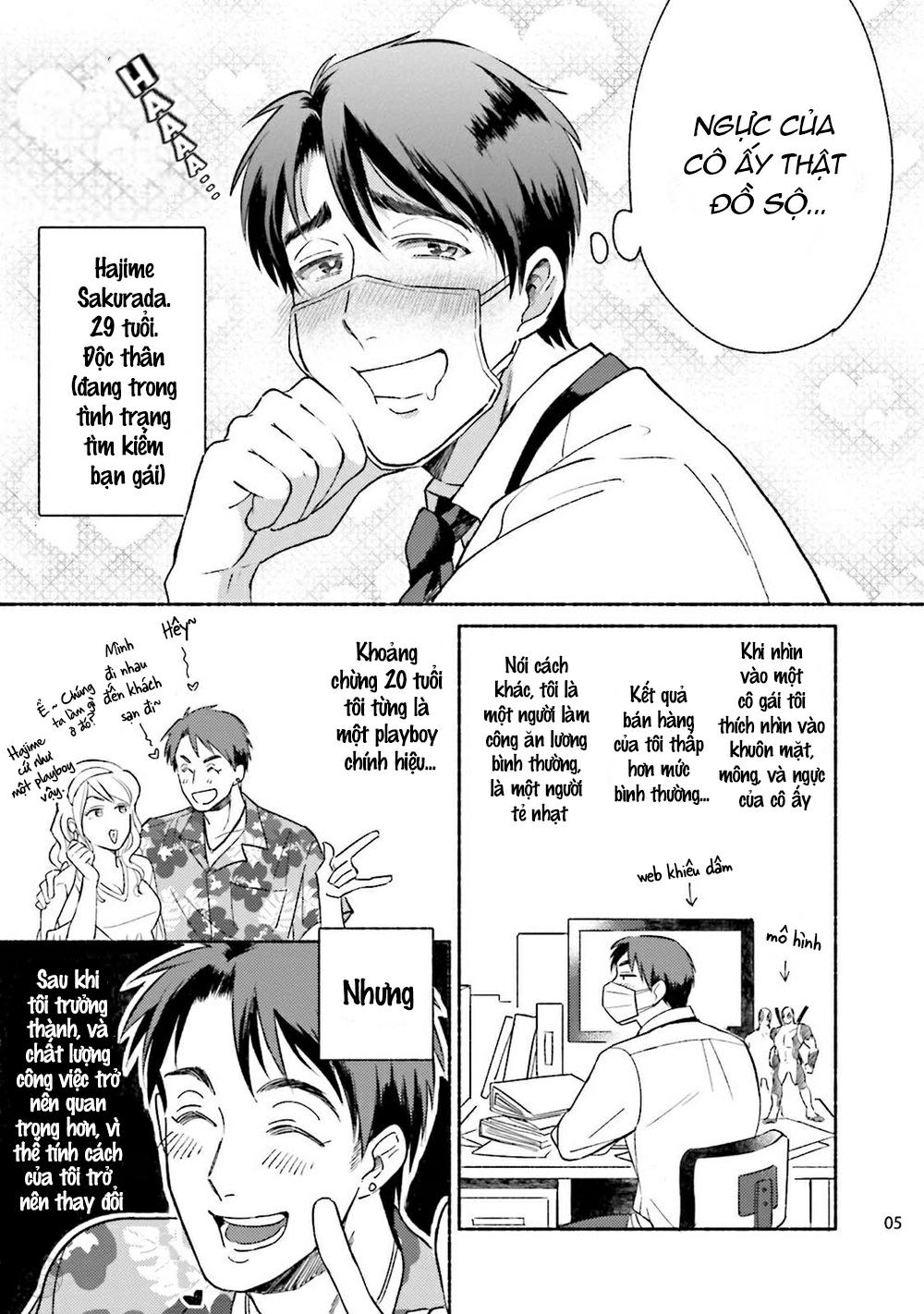 Đọc truyện (SM) Kế Hoạch Cải Tạo Tiền Bối Sakurada - Chapter 1