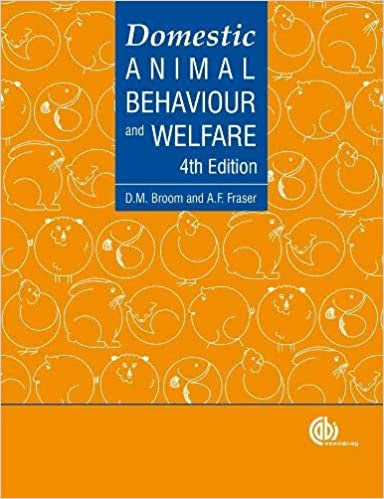 Domestic Animal Behaviour and Welfare 4th Edition