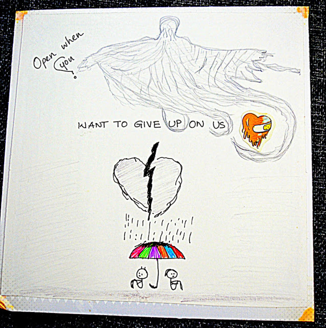 Open When You Want To Give Up On Us - cover Open When You Want To Give Up On Us - cover
