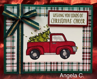 Stampin' Up!, Ride With Me, Christmas Cheer, www.stampingwithsusan.com, 