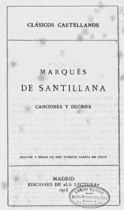  Marqués de Santillana