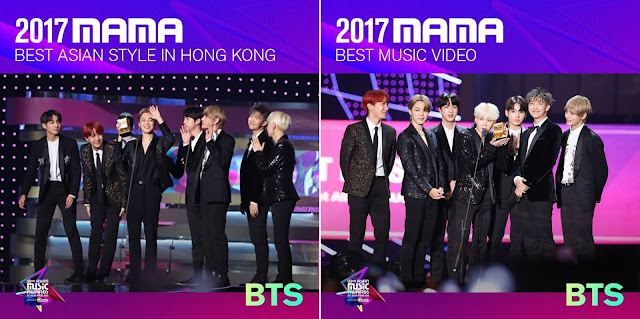 BTS best asian style e Best music video MAMA