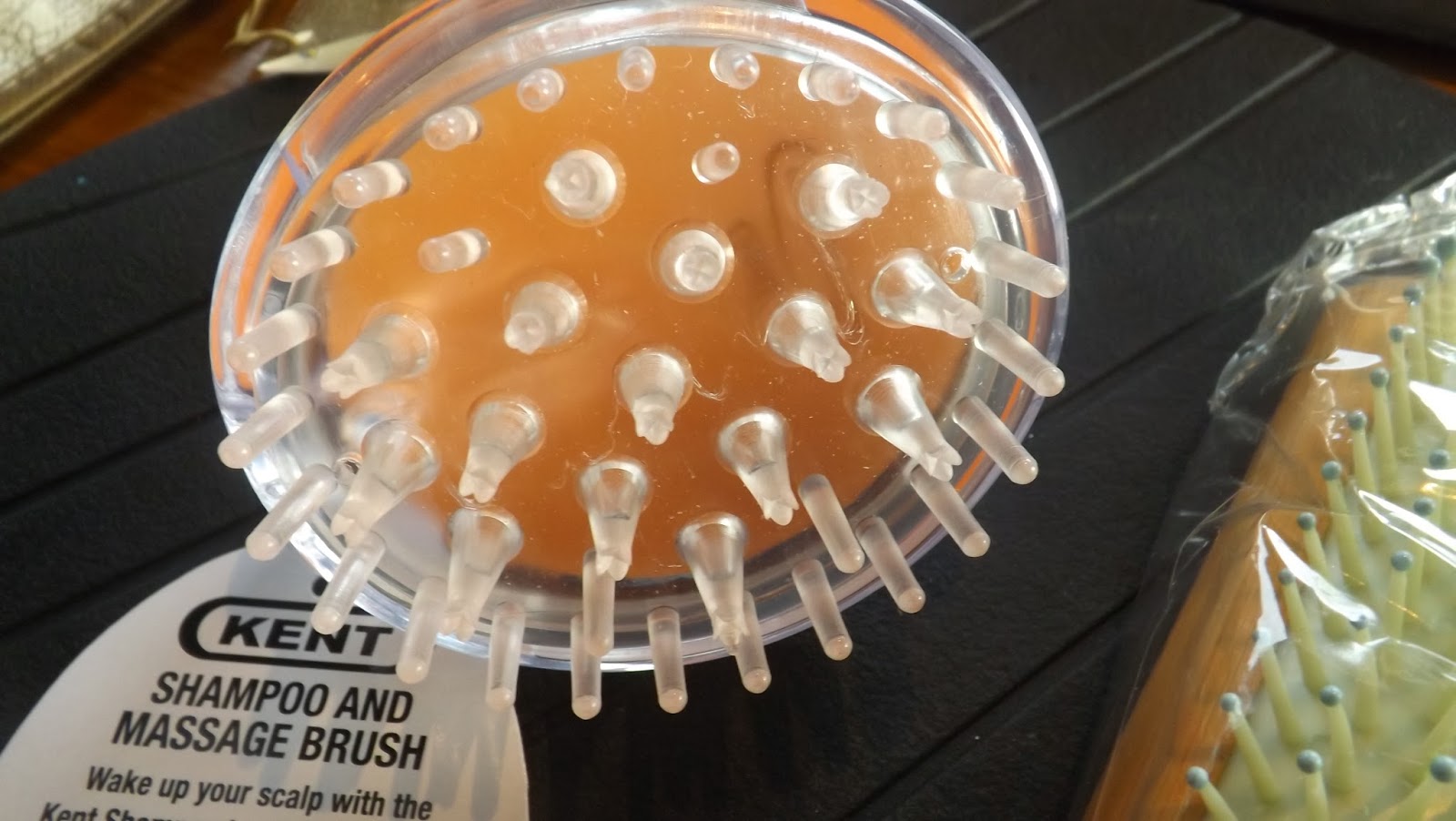 Macadamia Oil brush & Kent shampoo brush MissLJBeauty