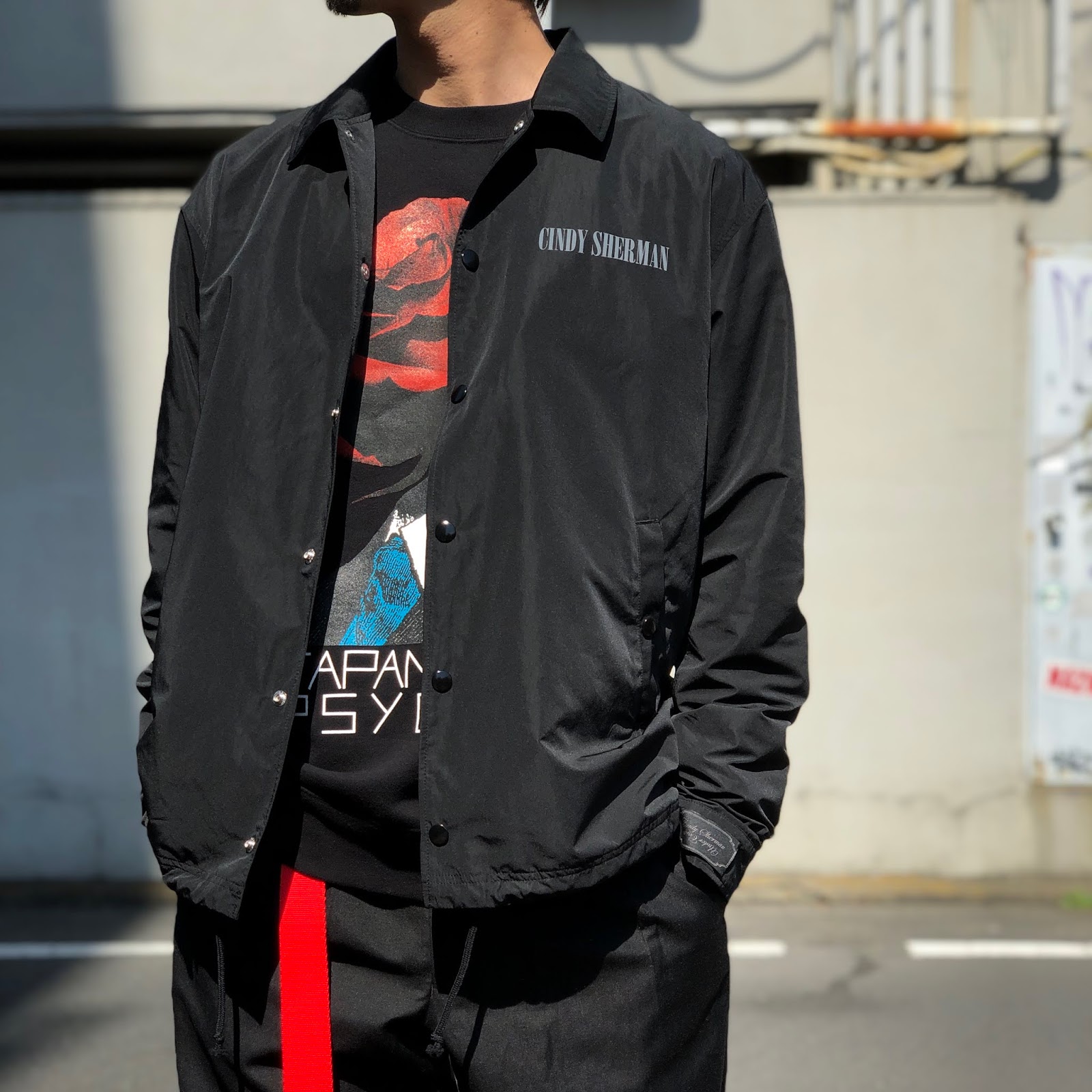 UNDERCOVER 20ss Cindy Sherman ボンバージャケット Undercover - Cindy Sherman Printed Tencel Jacket - Black