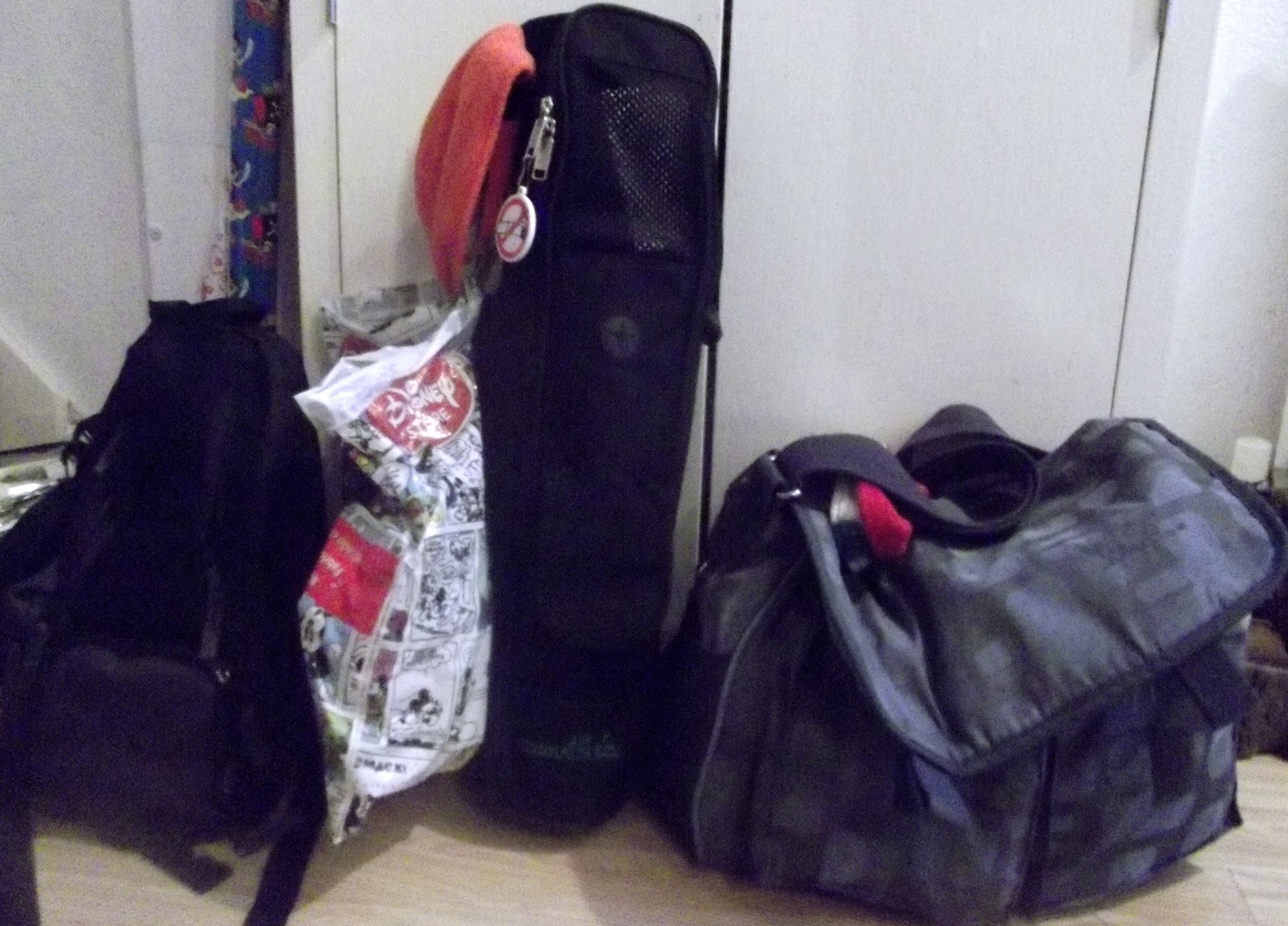 My (not so) normal changing bag(s)
