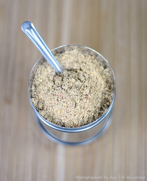 Annarasa Essence of Food Alsi Podi Flax Seeds Chutney Powder