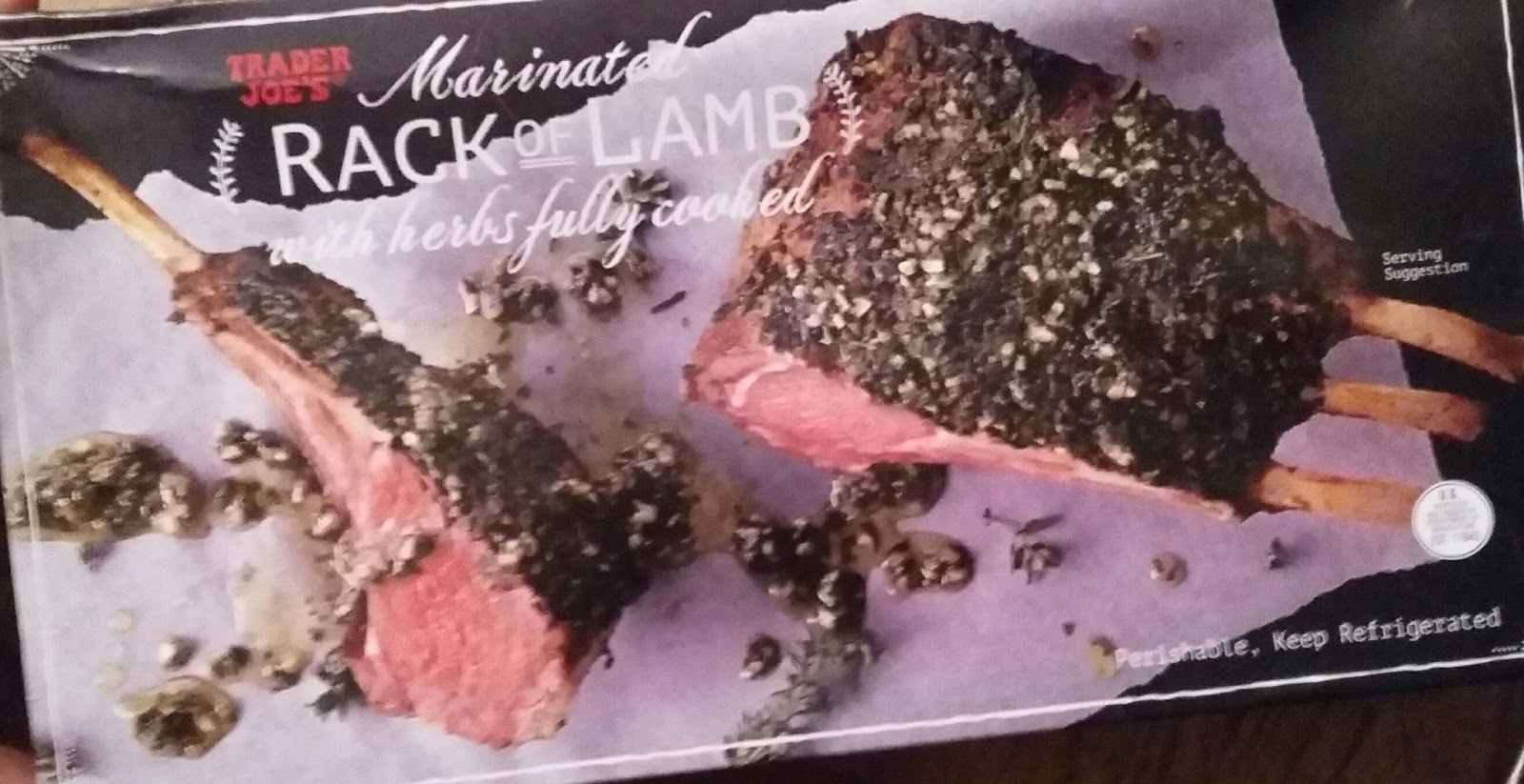 What's Good at Trader Joe's? Trader Joe's Marinated Rack of Lamb with