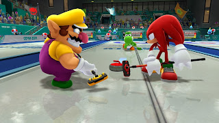 Mario Sonic Sochi Olympics