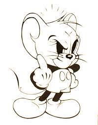 The best Jerry Mouse drawings for reference and drawings for children