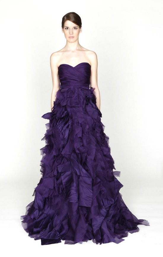 Wedding Lady: Purple Wedding Dress Ideas