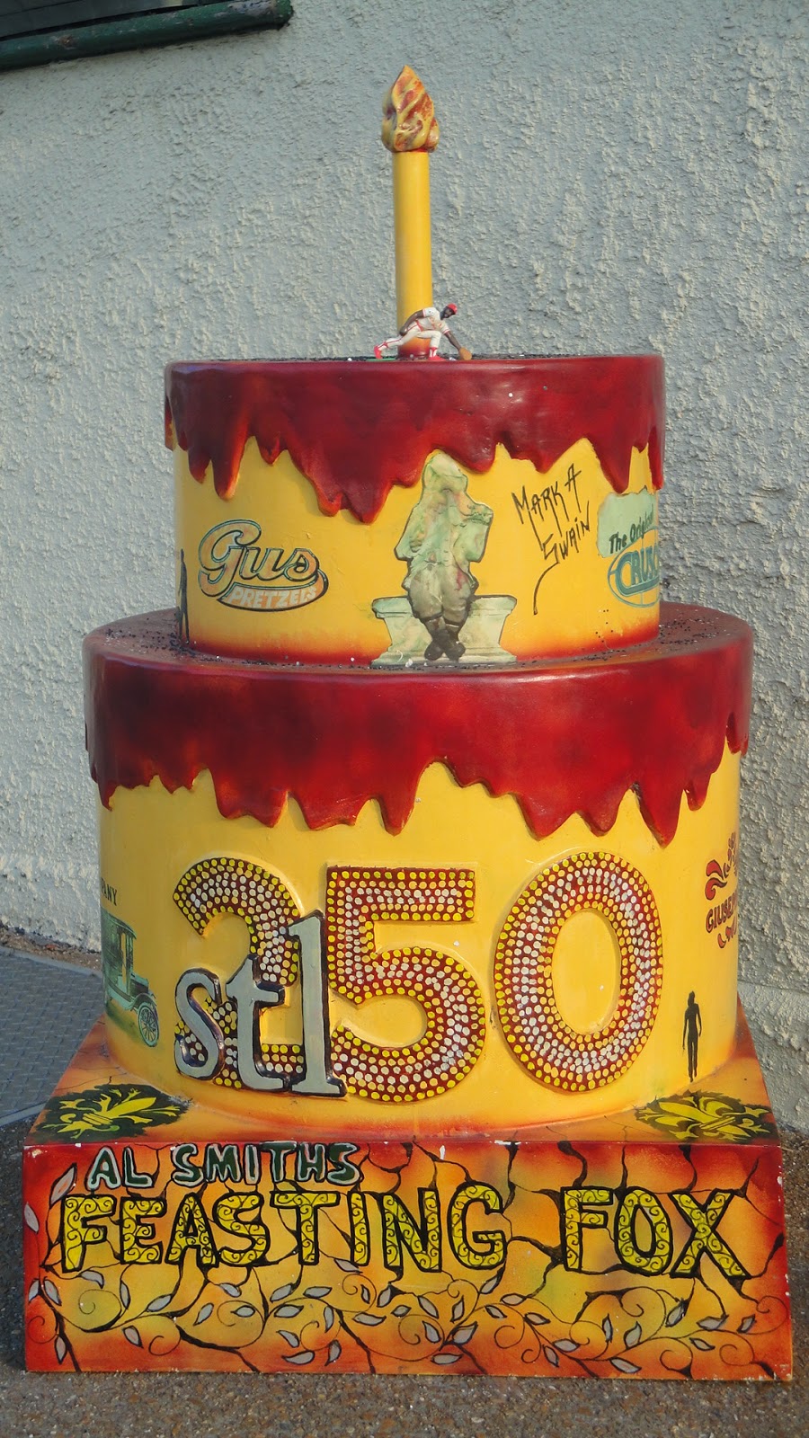 St. Louis: 250 Years, 250+ Cakes. Here we go....: #184: Feasting Fox