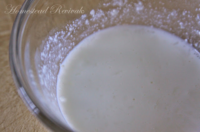 Homestead Revival: Freezing Buttermilk