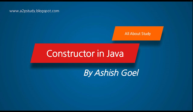 A Presentation on Constructor in Java
