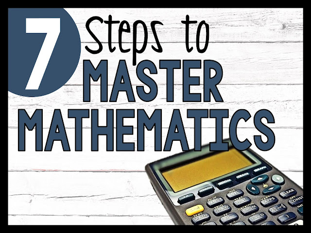 Teach your students to master mathematics