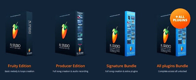 All editions (versions) of FL Studio